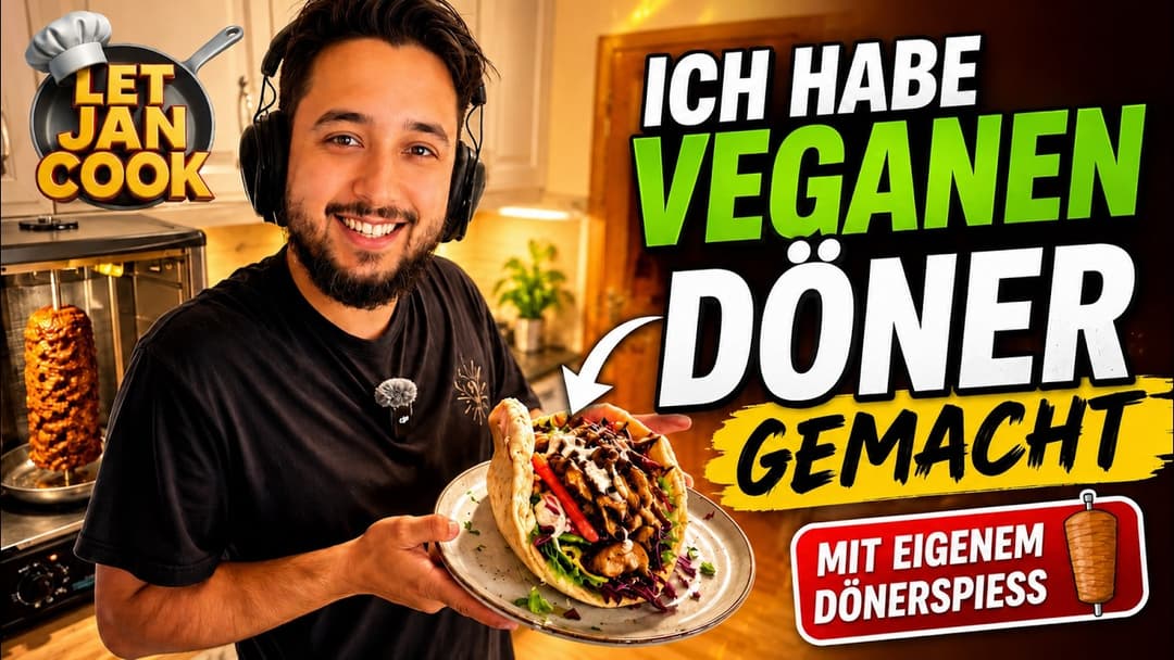 ICH HABE EINEN VEGANEN DÖNERSPIESS GEMACHT!🌱🥙
